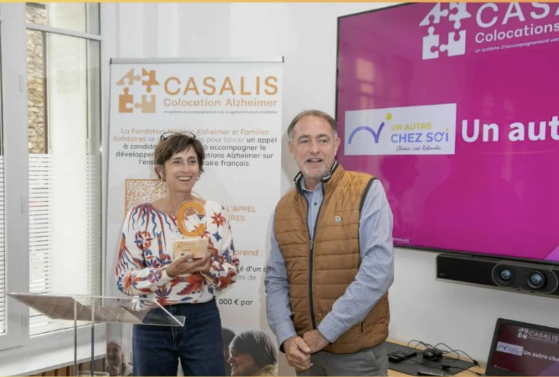 Françoise et Didier, porteurs du projet Un Autre Chez Soi